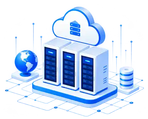 瑞士IPv6服务器托管与云计算基础设施示意图